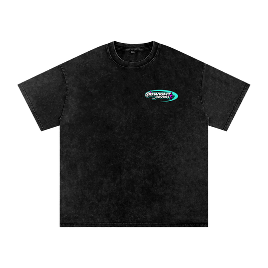 Acid Wash Oversize Graphic T-Shirt - 250 GSM