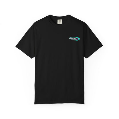 Drift Car Graphic T‑Shirt — 'DWIGHT' Neon Racing Tee