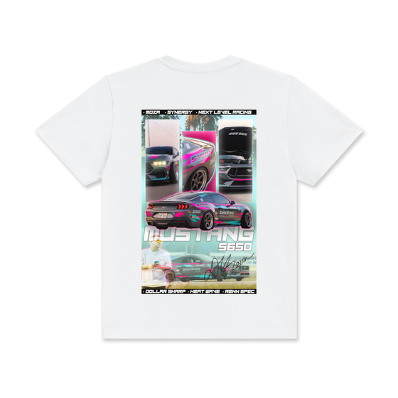 Unisex Classic Crew Neck Cotton T-Shirt back