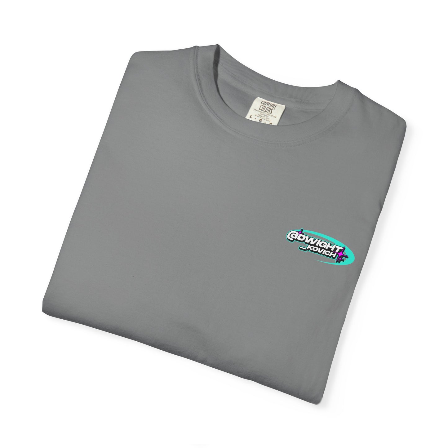 Drift Car Graphic T‑Shirt — 'DWIGHT' Neon Racing Tee