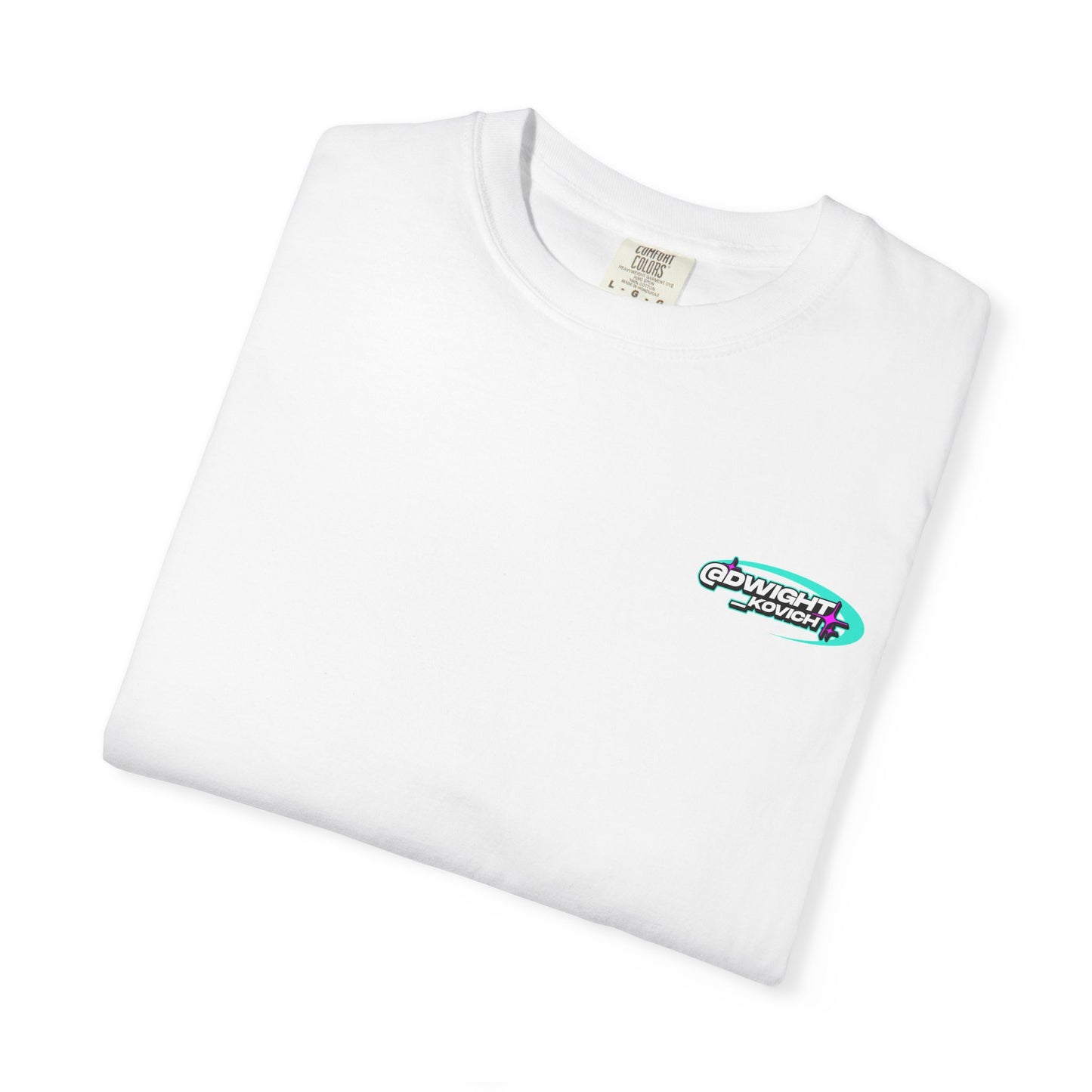 Drift Car Graphic T‑Shirt — 'DWIGHT' Neon Racing Tee