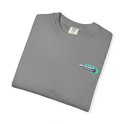 Drift Car Graphic T‑Shirt — 'DWIGHT' Neon Racing Tee