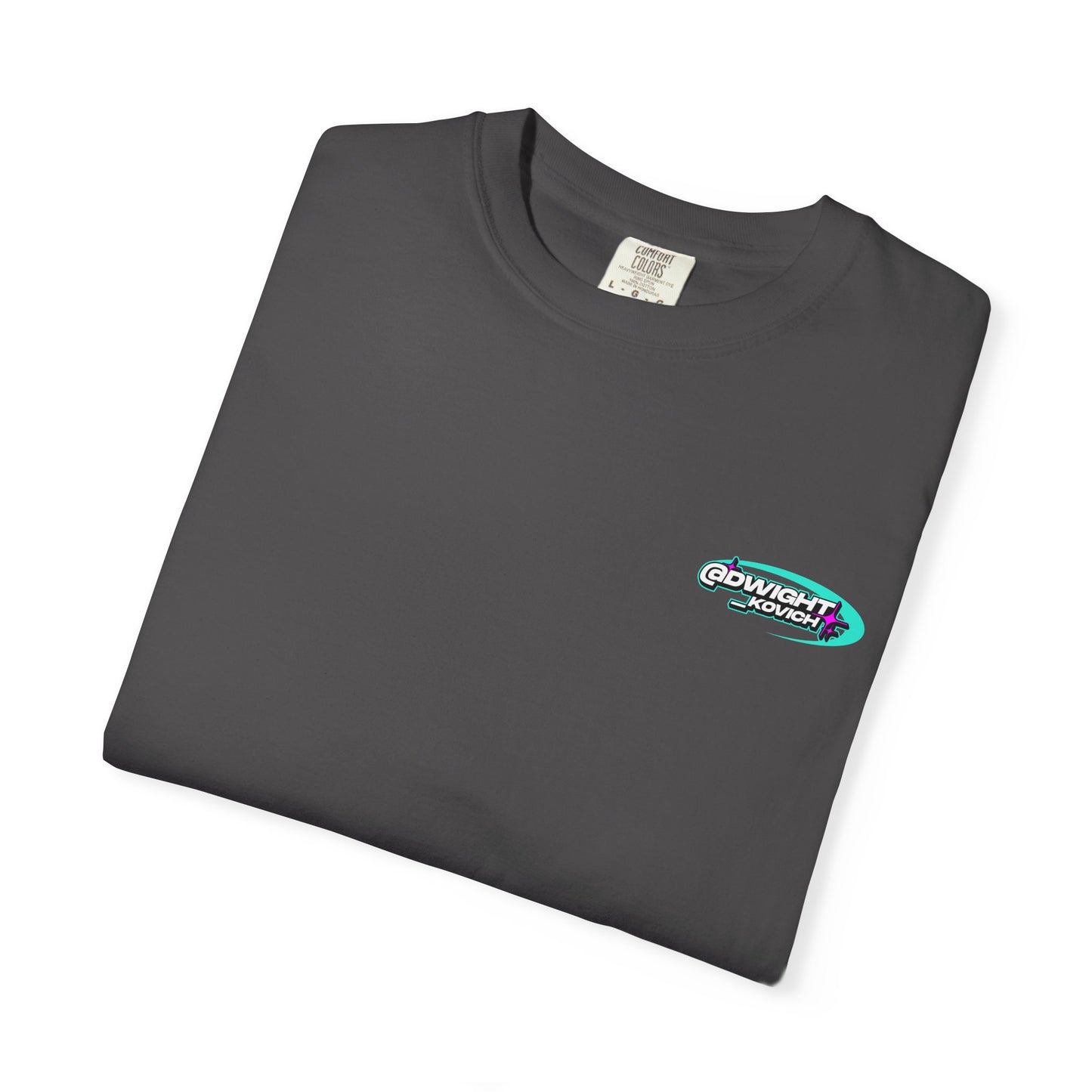 Drift Car Graphic T‑Shirt — 'DWIGHT' Neon Racing Tee