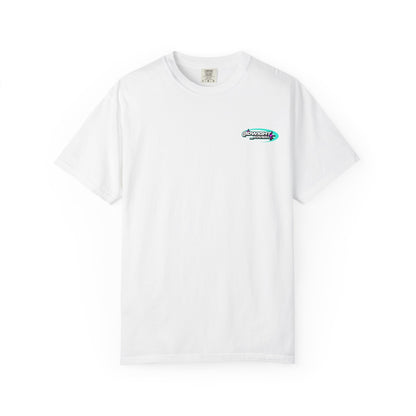 Drift Car Graphic T‑Shirt — 'DWIGHT' Neon Racing Tee
