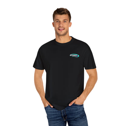 Drift Car Graphic T‑Shirt — 'DWIGHT' Neon Racing Tee