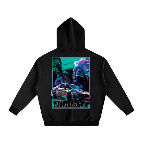 Oversize Fleeced Hoodie back
