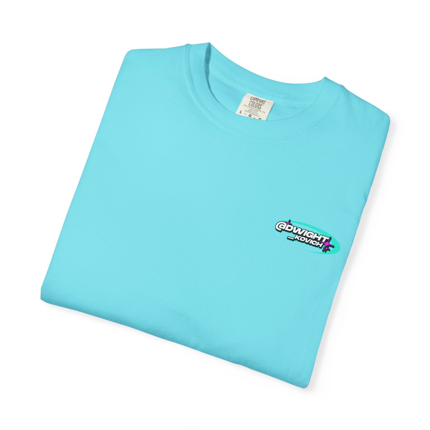 Drift Car Graphic T‑Shirt — 'DWIGHT' Neon Racing Tee